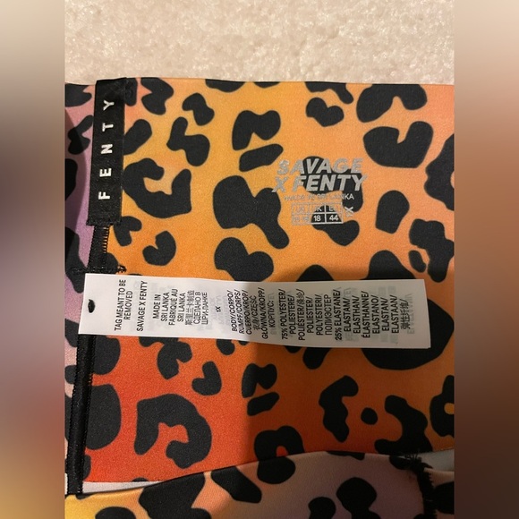 SAVAGE X FENTY animal print leggings 1x(16-18) NWOT - Picture 8 of 8